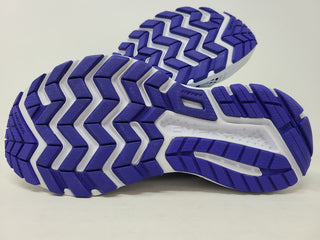 Tênis de corrida Saucony Ride 10 feminino, branco/azul, tamanho 5 B(M) EUA