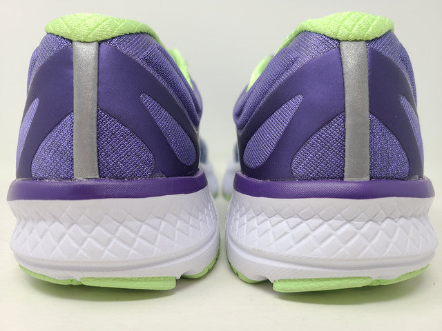 Tênis de corrida Saucony Guide Iso feminino, cor neblina/roxo, tamanho 5 B(M) EUA