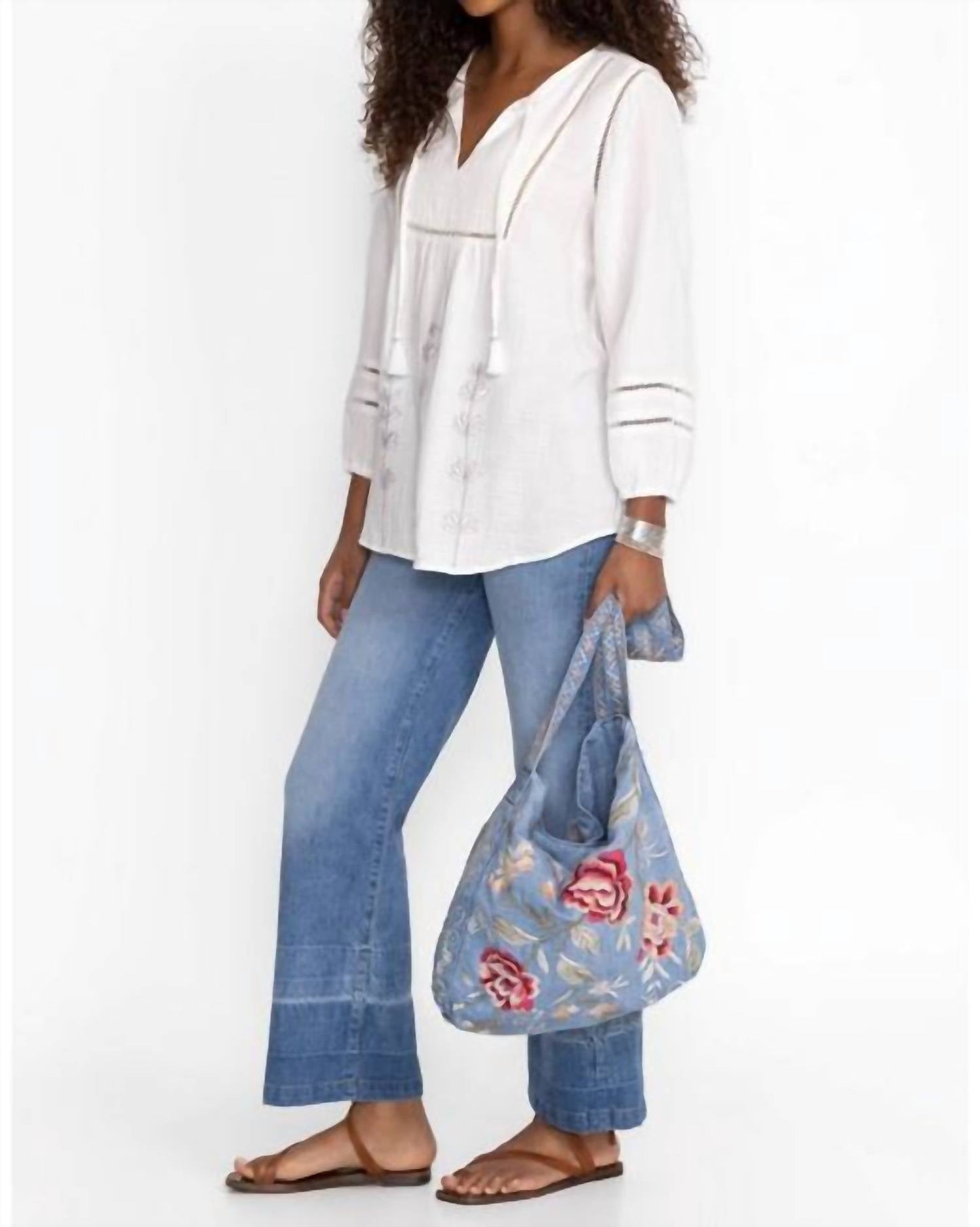 Johnny Was - WIDE STRAP TOTE ERINN