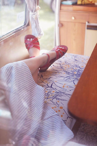 Sandálias de água salgada - Sandálias rasteiras originais femininas para adultos e crianças