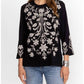 Johnny Was - TALITHIA 3/4 SLEEVE CREW NECK TEE