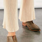 Free People - Women's Leather Harlow Split Seam Mule Shoe