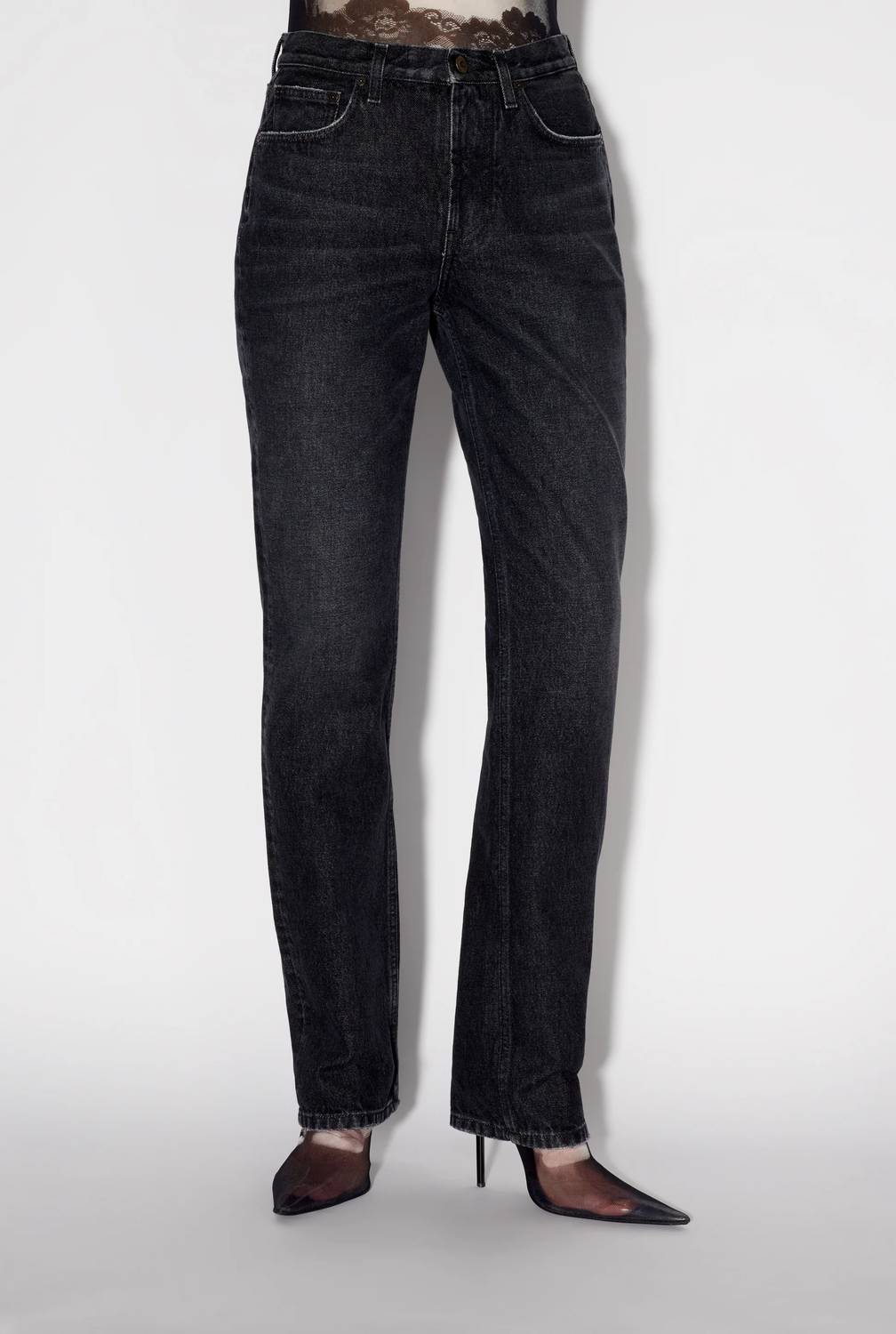 Jean Paul Gaultier - Jean With Leather Pocket
