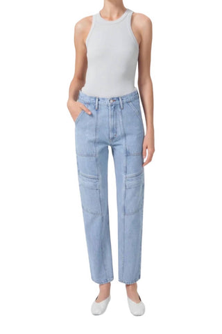 Calça Jeans Cargo Agolde - Cooper