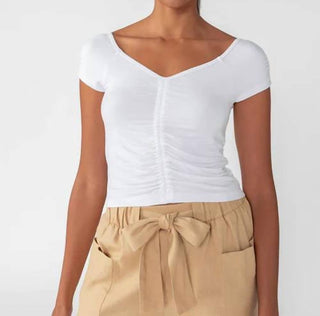 Santuário - Adore Blusa franzida