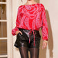 Fifteen Twenty - Claudine Tie-waist Paisley Print Top