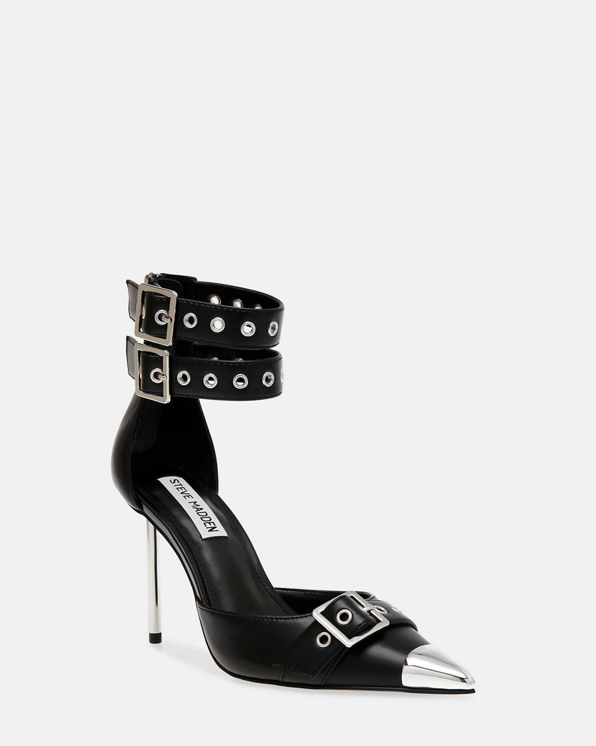 Steve Madden - BEX POINTED TOE PUMP WITH ANKLE STRAPS