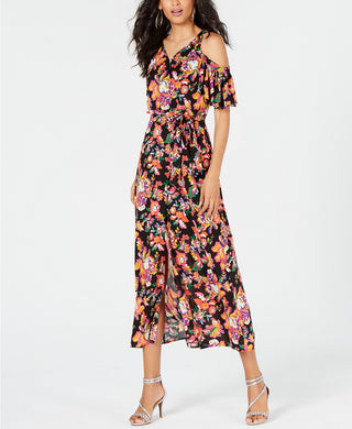 Vestido de malha com ombros descobertos Thalia Sodi feminino, tamanho extra pequeno