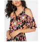 Vestido de malha com ombros descobertos Thalia Sodi feminino, tamanho extra pequeno