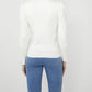 Frank Lyman - Embellished Mock Neck Knit Sweater