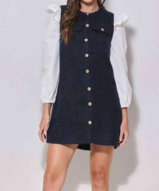 Able - Vestido de Tweed
