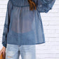 Easel - Dawn Chiffon Blouse