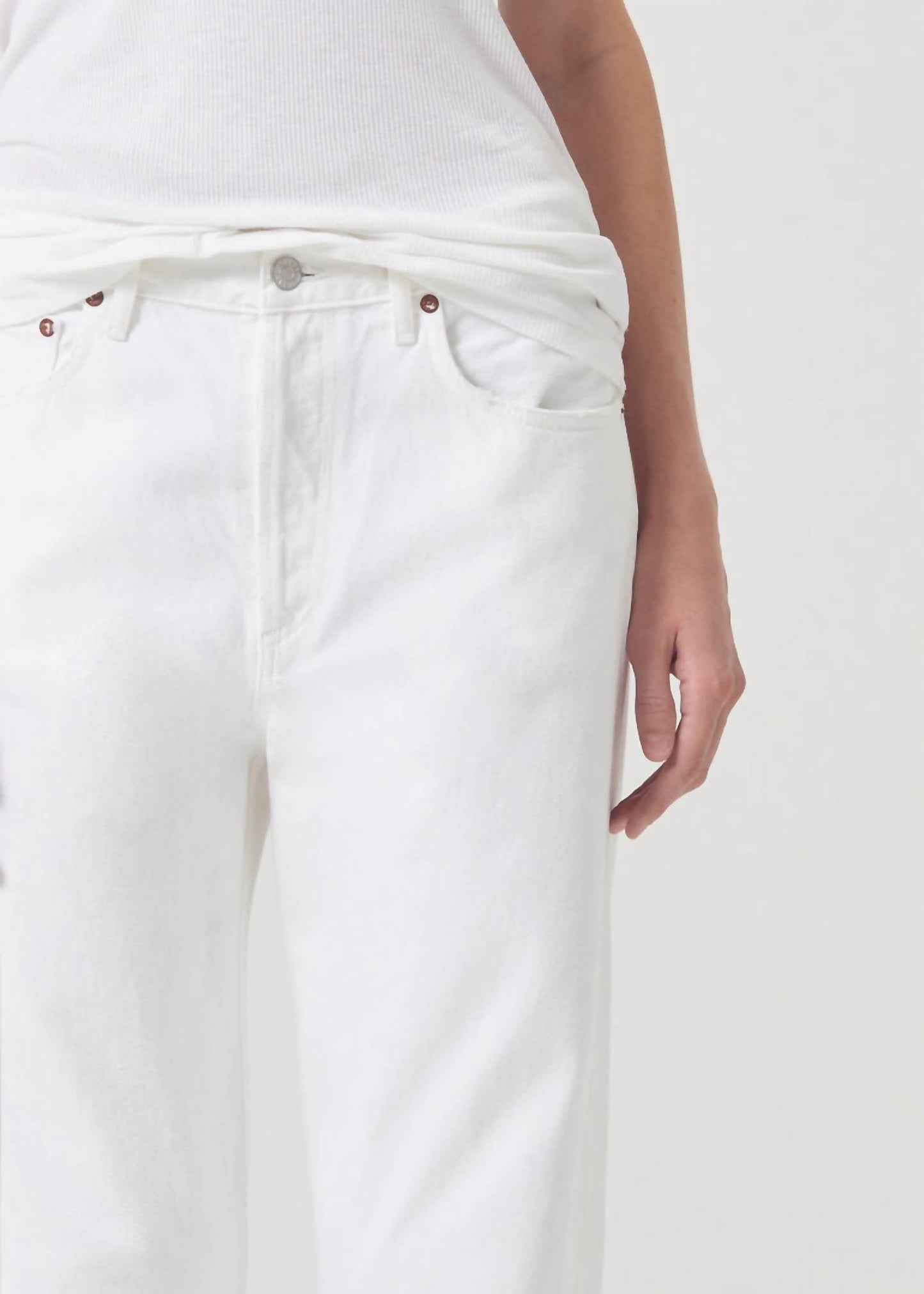 Agolde - Fran Low Slung Straight Jean