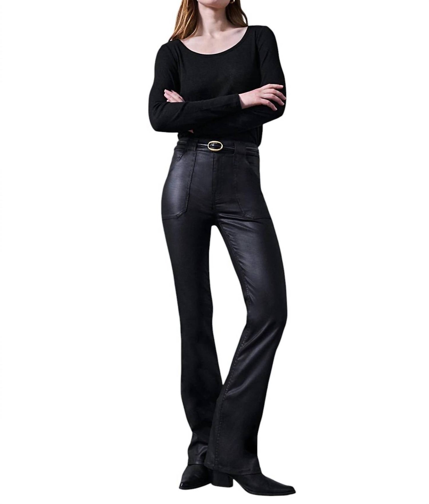 Sanctuary - Slick Hayden Standard Rise Bootcut Pants
