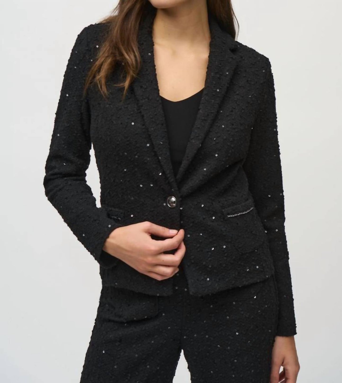 Joseph Ribkoff - Sequined Bouclé Blazer