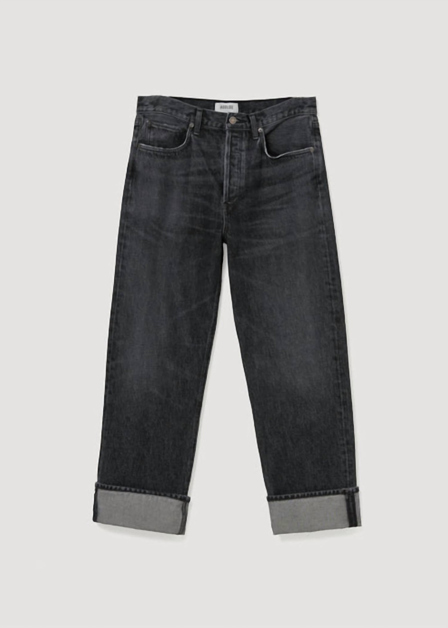 Agolde - Women's Fran Low Slung Easy Straight Jeans