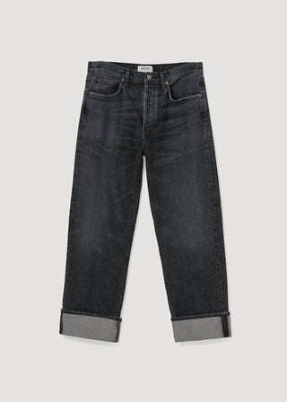 Agolde - Calça Jeans Feminina Fran Low Slung Easy Straight