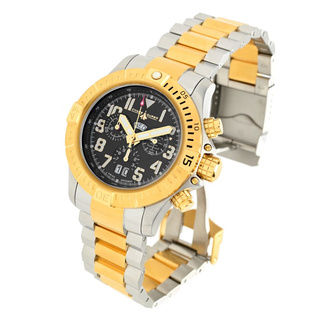 Chase Durer Air Fighter 45 mm Cronógrafo de quartzo suíço