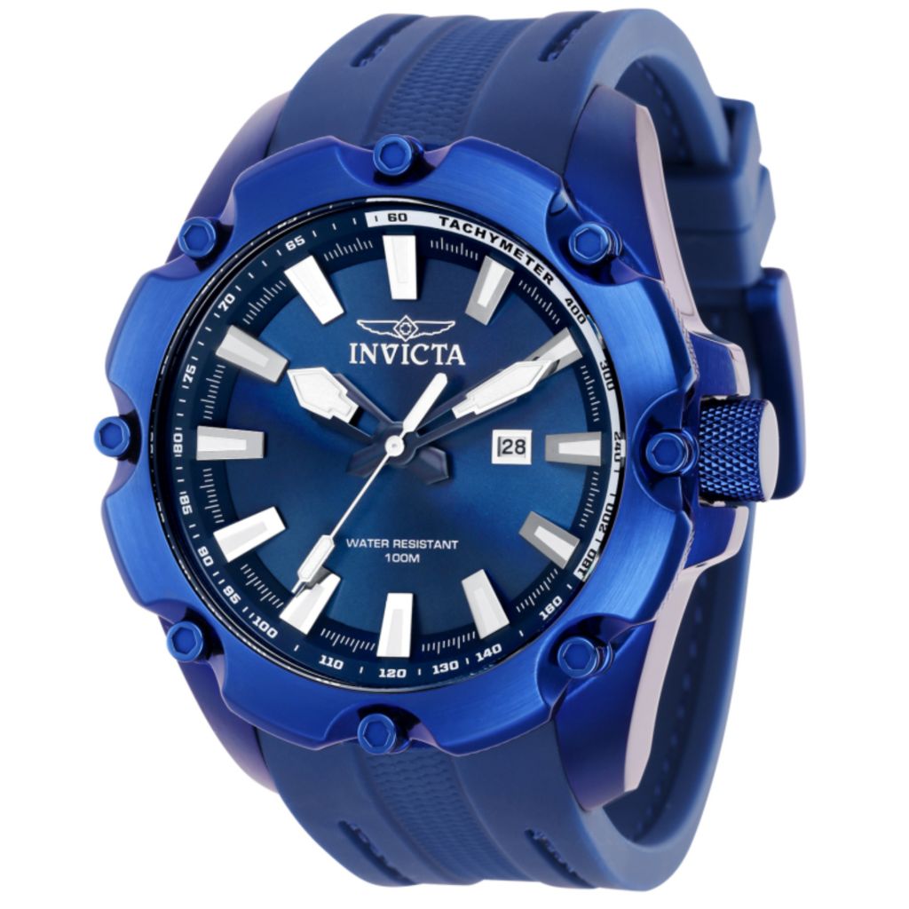 Invicta Specialty 51mm Quartzo Data Pulseira de Silicone Relógio