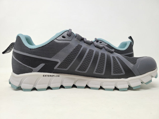 Tênis de corrida de trilha feminino Inov 8 Terraultra 260 cinza/azul tamanho 7 B(M) EUA