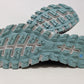 Tênis de corrida de trilha feminino Inov 8 Terraultra 260 cinza/azul tamanho 7 B(M) EUA