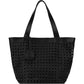 Ilse Jacobsen - Women's Braid 02 Black Synthetic Shoulder Bag