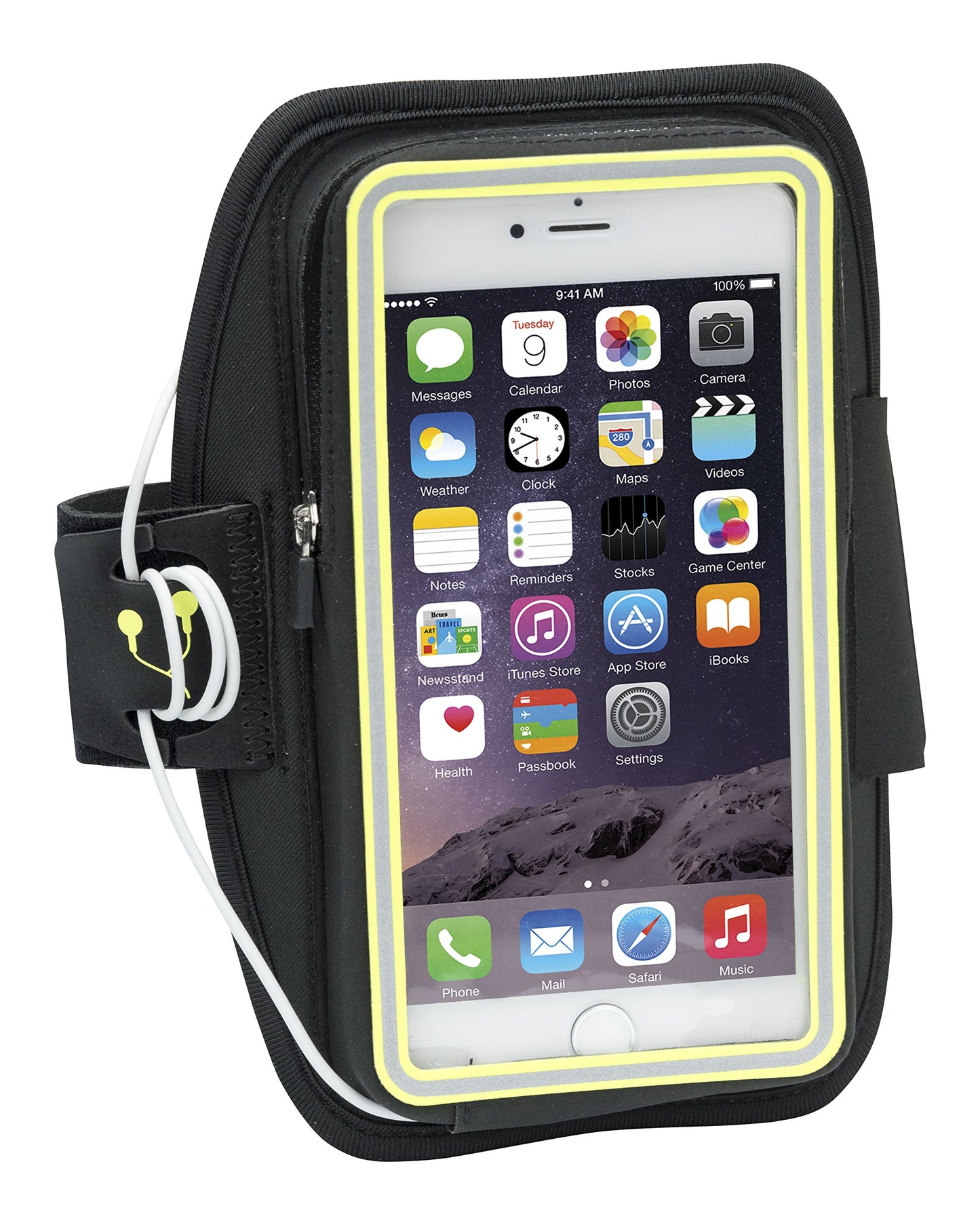 Nathan Sonicstorm Sports Armband Black/Yellow