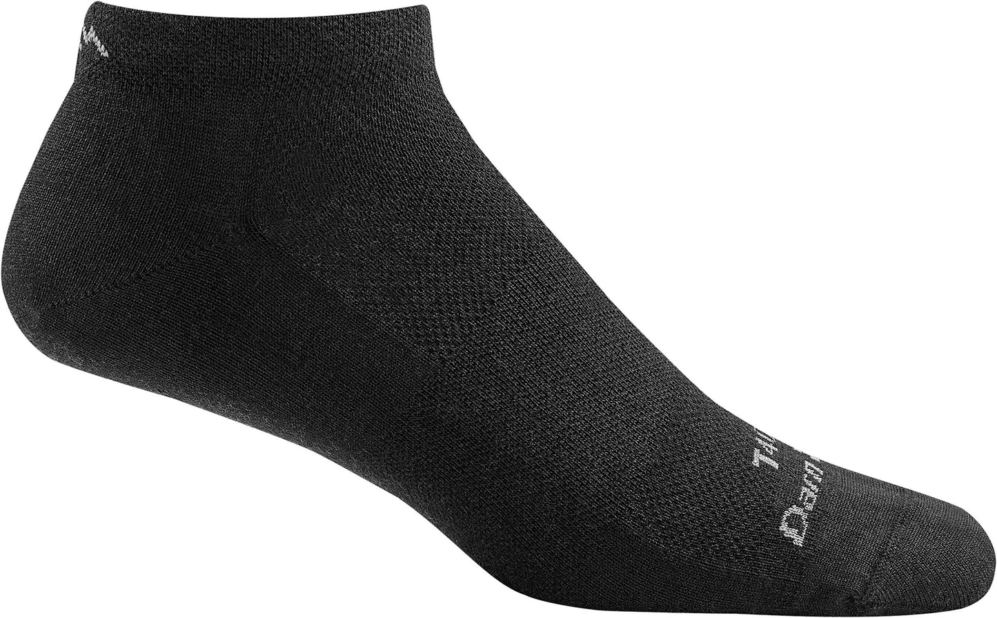 Darn Tough Vermont Tactical No Show Cushion Socks T4016 Unisex Black X Small