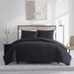 Vera Wang Queen Comforter Set - Luxury Cotton Bedding with Matching Shams