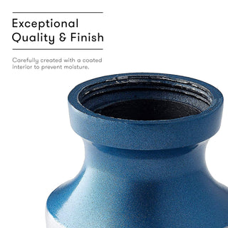 Urnas de cremação para adultos com bolsa de veludo