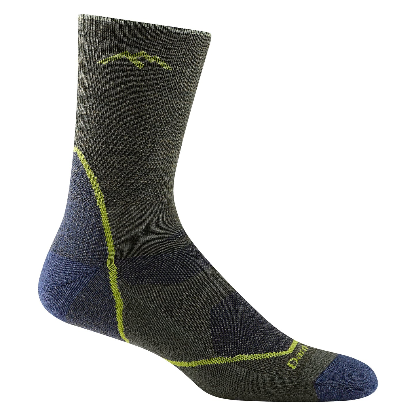 Darn Tough Vermont Light Hiker Micro Crew Socks - Black XL