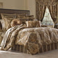 J Queen New York Bradshaw Natural Comforter Set - Queen