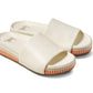 Beek - Women's Pelican Textile Leather Platform Sandal