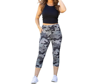 Julia Rose - Legging Capri Ace com Bolsos