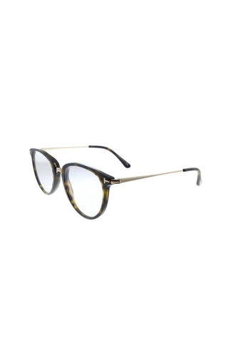 Óculos de sol Tom Ford - Óculos de grau redondos de plástico macio com lentes Blue Block