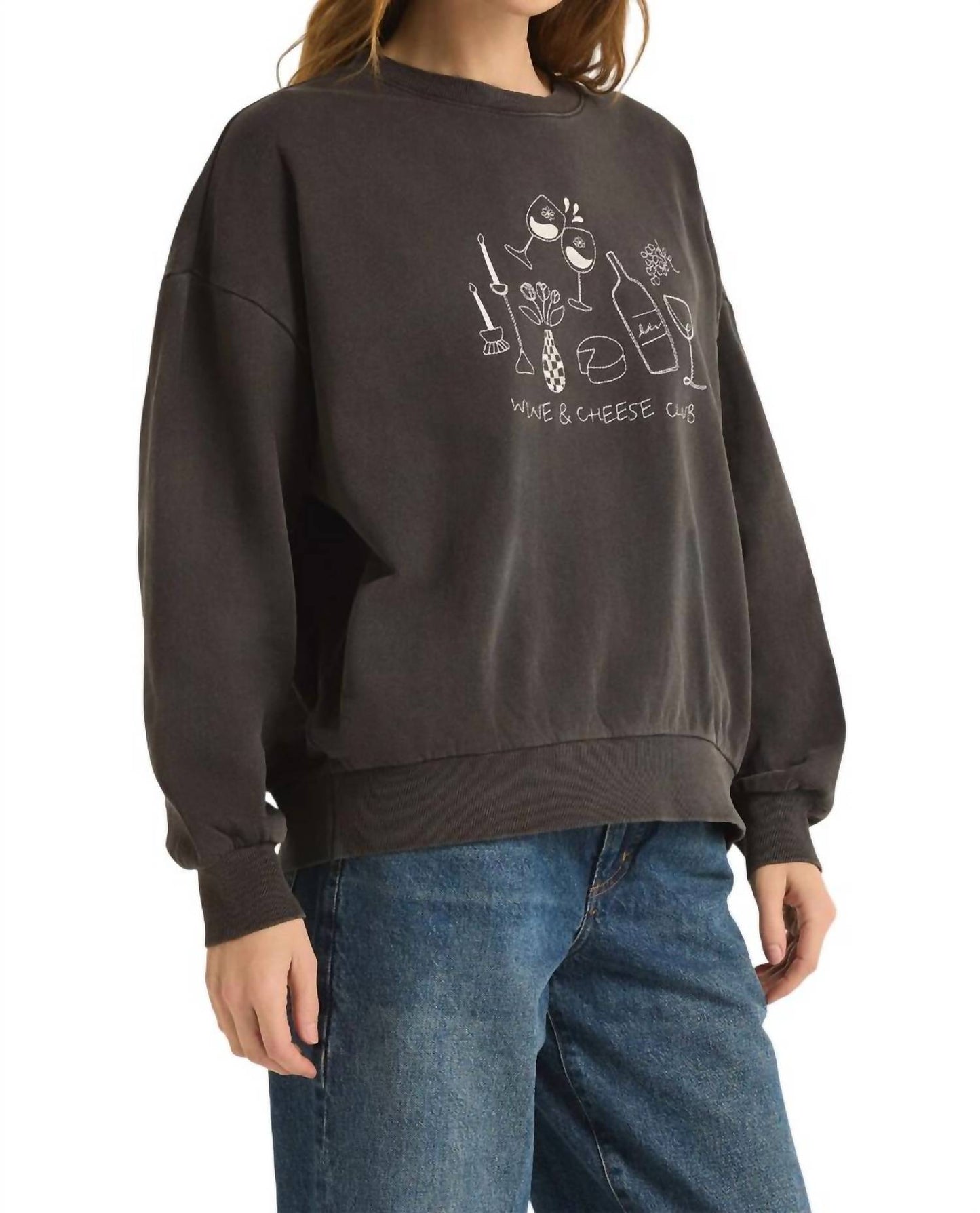 Z Supply - Wine Club Sunday Sweatshirt