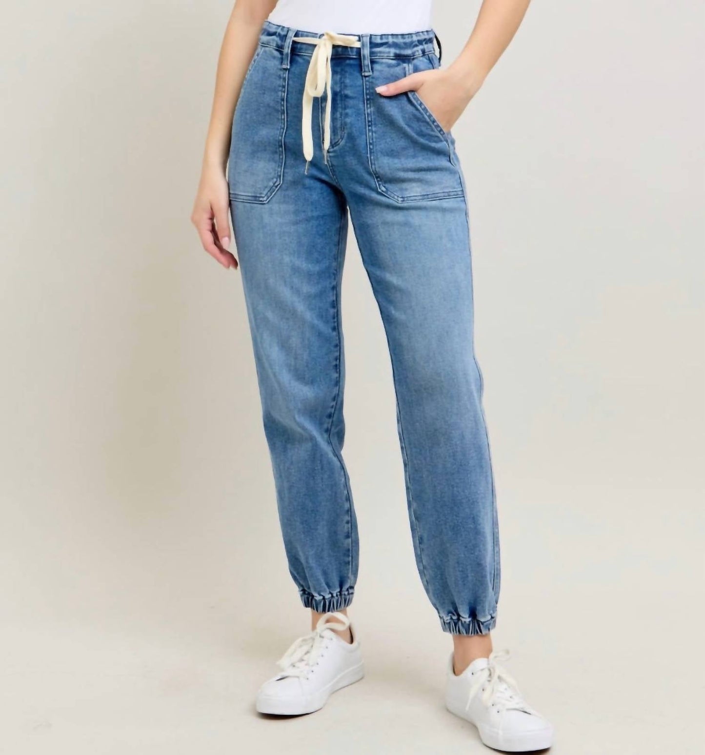 Judy Blue - High Waist Denim Jogger