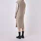 7115 By Szeki - Slit Vest Knit Dress