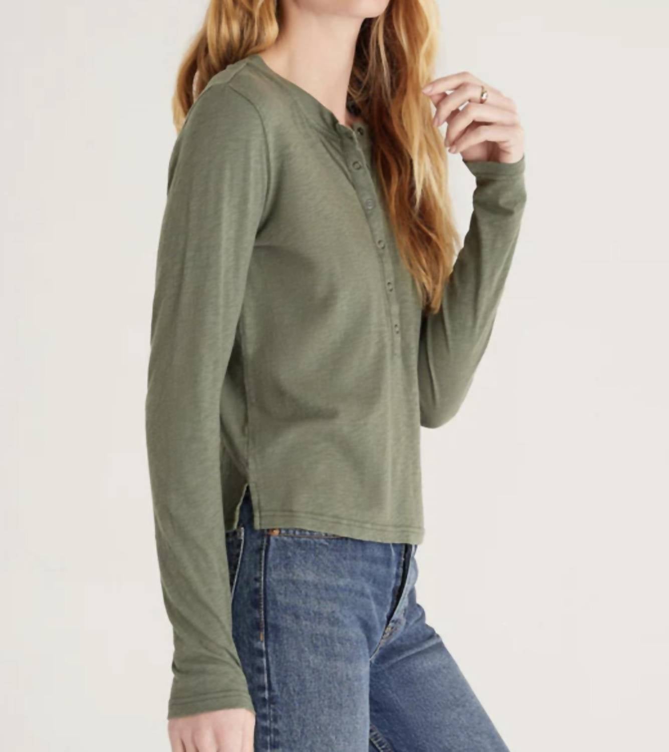 Z Supply - Liya Long Sleeve Slub Tee