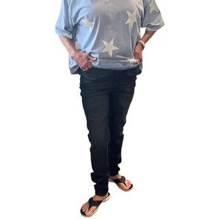 Judy Blue - Jeans com controle de barriga de cintura alta