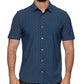 Flags & Anthem - Elston Short Sleeve Leaf Print Journey Shirt
