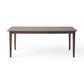 Farmhouse Charm Dining Table With Square Leg