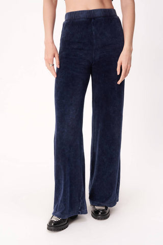 Projeto Social T - Encontre-me aqui Calça de veludo lavada