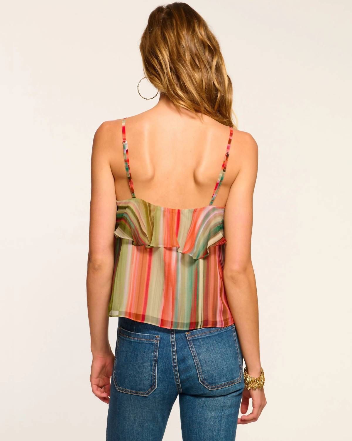 Ramy Brook - Keturah Silk Chiffon Tank Top