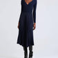 Derek Lam 10 Crosby - Anika Wrap Pleated Sweater Dress