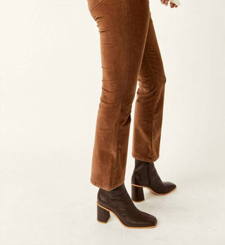 Free People - Velvet Crop Boot Pants