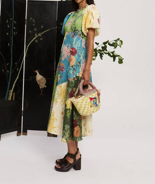 Alemais - Vestido Midi Avery Emendado