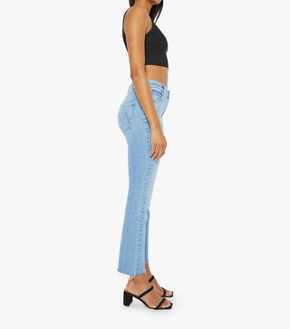 Mother - Mid Rise Dazzler Ankle Fray Jeans
