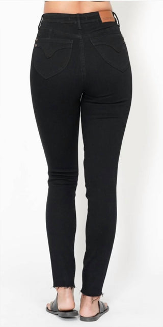 Judy Blue - Jeans de cintura alta com controle de barriga