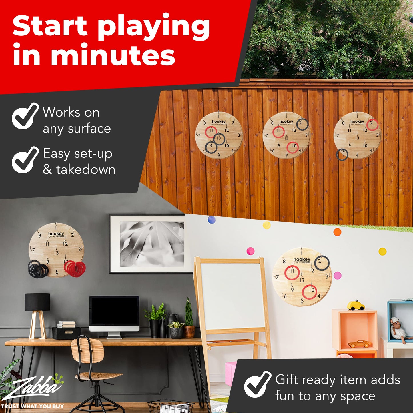 Hookey - Jogo de Arremesso de Argolas 